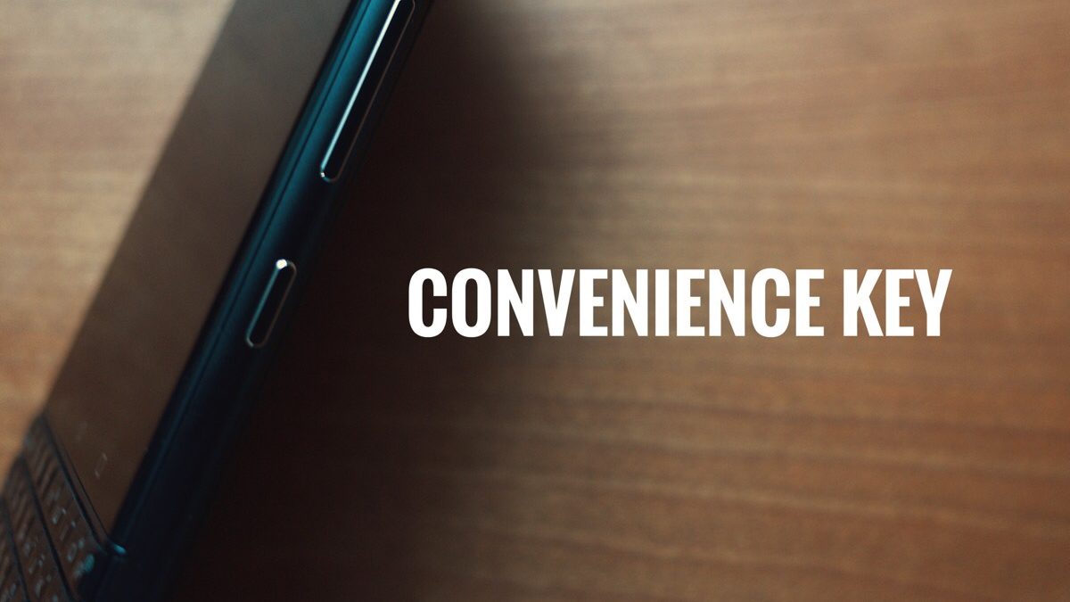 便利キーの活用!最大3つまで割り当てできるよ – BlackBerry KEYone