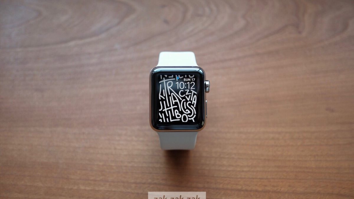 Apple Watch Series 3 – 38mmステンレススチールケースを購入しました。