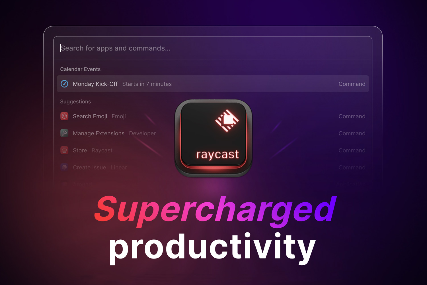 Macでの効率アップ！多機能ランチャーアプリRaycast